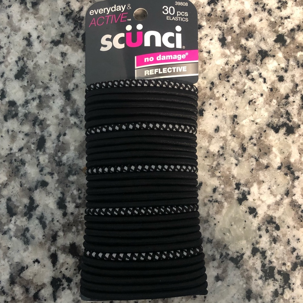 Scunci 30ct hair elastic. Brand new, never used, never opened.